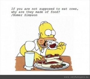 Funny Picture - Animals made of food