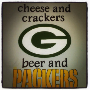 For the true cheese head :)