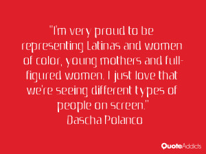 Dascha Polanco Quotes