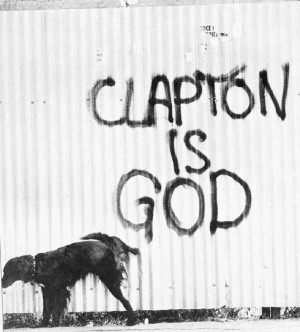 ... que se podían encontrar en Londres cuando Clapton saltó a la fama