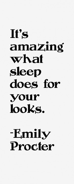 It 39 s amazing what sleep does for your looks