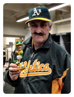 2012 Oakland A's Rollie Fingers Bobblehead Picture