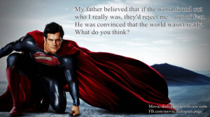written by David S Goyer Based on the DC Comics character Superman