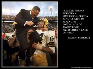Vince Lombardi legendary quotes