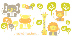 Baby Animals by xoxobrushes
