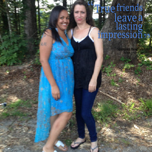 Quotes Picture: true friends leave a lasting impression
