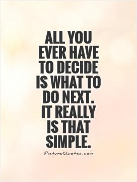 Decisions are made by those who show up.