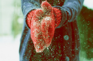christmas, coat, cold, cozy, gloves, green, photography, red, snow ...