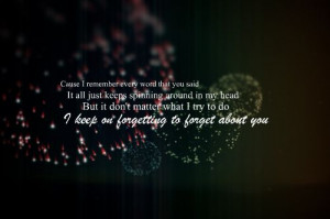 Keep On Forgetting To Forget About You- Jojo