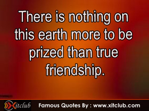 You Are Currently Browsing 15 Most Famous Friendship Quotes