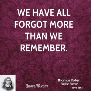 Thomas Fuller Quotes