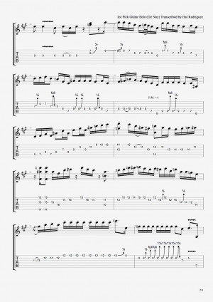 ... solo, or lick, email me at halromusic@gmail.com for a quote and