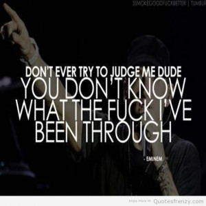 8mile eminem sayings obsession Quotes