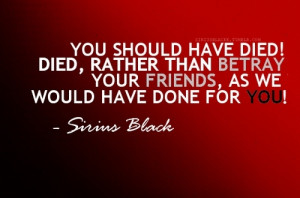 Sirius Black sirius black quote