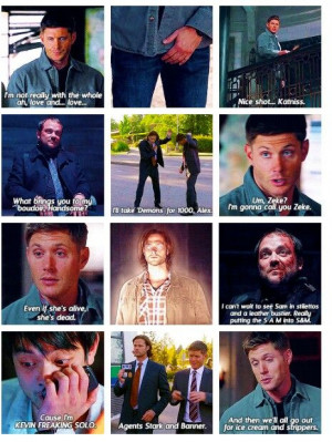 Funny supernatural quotes! Except one