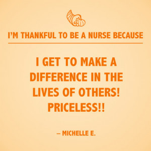 get to make a difference in the lives of others! Priceless!!