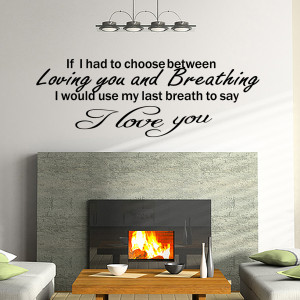 LAST-BREATH-TO-SAY-I-LOVE-YOU-Wall-Art-Decal-Family-Quote-Lettering ...