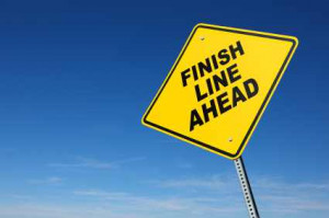 quit that is the key to reaching the finish line