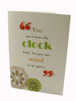 Age is all in the mind the trick is from keeping it from creeping down ...