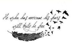 ... his fears will truly be free. ~ #Aristotle #Tattoos #quotes ... Ideas