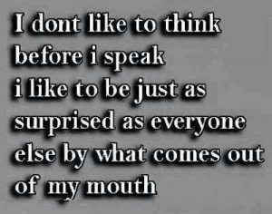 Oh, SNAP! Open mouth, insert foot. Choose your words carefully.