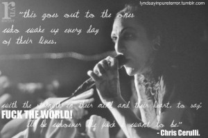 Chris Motionless Quotes | motionless in white #chris motionless #chris ...