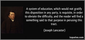 system of education, which would not gratify this disposition in any ...