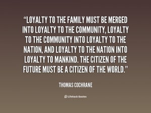 quotes about family loyalty