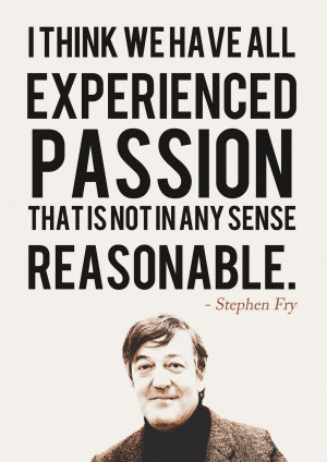 Stephen Fry Quote Poster by Neutron-Flow