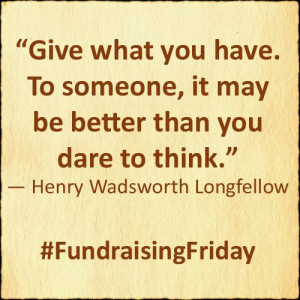 It’s #FundraisingFriday :: Please Donate $10 to Your Favorite ...
