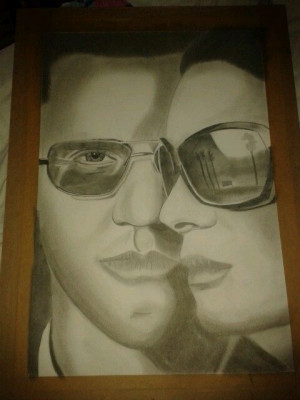 ... Gabrielle Anwar. Michael Westen and Fiona Glenanne from Burn Notice