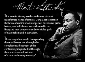 Details about Martin Luther King, Jr. Nonconforming Minority T Shirt