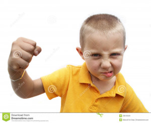 Angry Leader Royalty Free