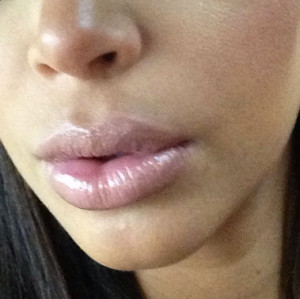 Kim Kardashian reckons her lips have been expanding since she fell ...