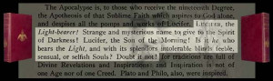 La palabra Illuminati significa Iluminado representando a Lucifer, el ...