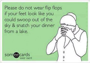 flip flop humor