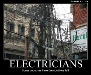 funny electrician