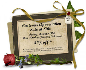 Customer Appreciation Sale - 40% Off!