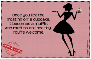 Cupcake vs muffin Dump E-card