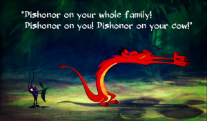 ... , disney, dragon, fantasy, funny, lizard, mulan, mushu, red, tiny