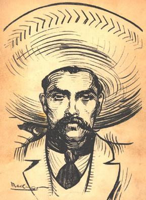Emiliano Zapata (1879-1919).