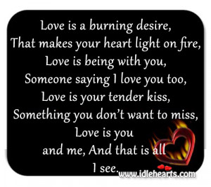 Desire, Heart, I Love You, Kiss, Light, Love, Love You