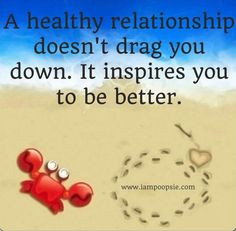 Healthy relationship quote via www.IamPoopsie.com More