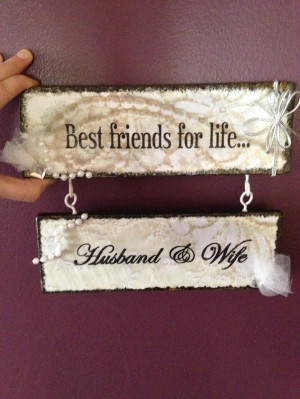 Wooden block quotes for Grandpop's Hope