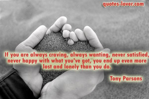 ... TonyParsons View more #quotes on http://quotes-lover.com