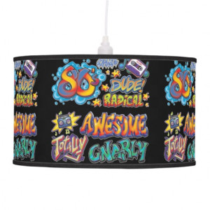 80s_sayings_nostalgic_fun_ceiling_lamps ...
