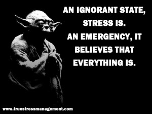 Stress Management Tips From Yoda