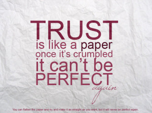 ... relationships, sayings, thought, thoughts, true, trust, trust is like
