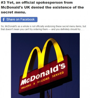 McDonald’s Manager Confirms Secret Menu Exists! Try The McGangBang ...