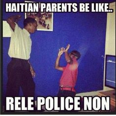 Haitian parents More